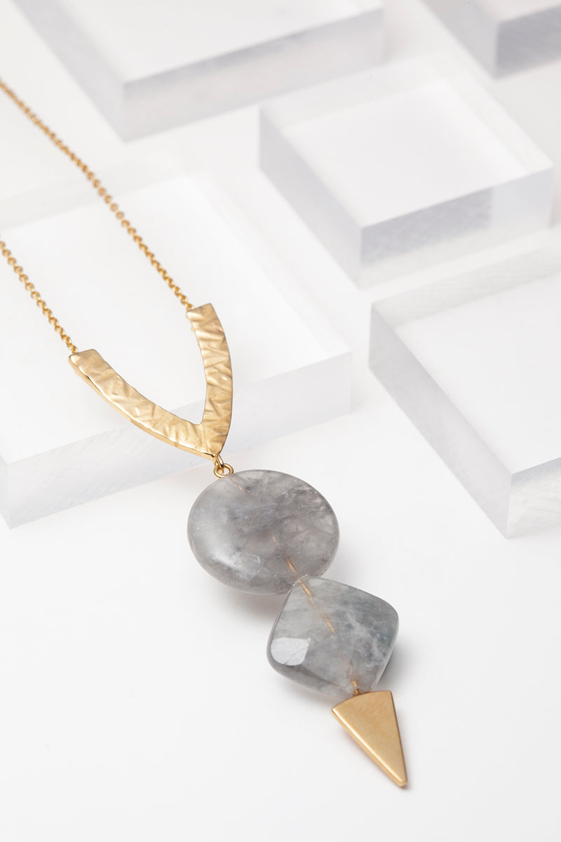 Veronique Roy Jwls's unique minimalist jewellery with natural stones, handcrafted in Canada