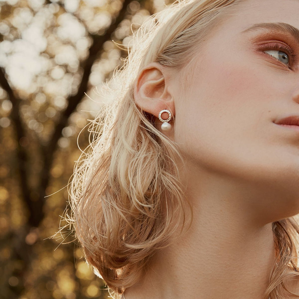 earrings pearl studs