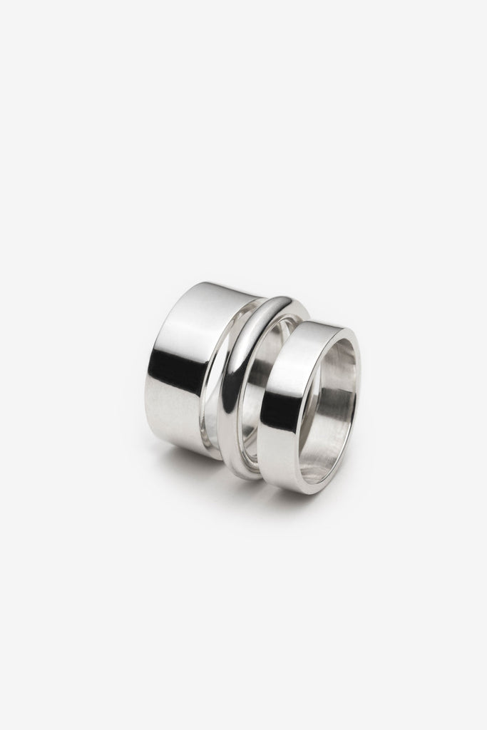 Chunky silver rings for women Montreal