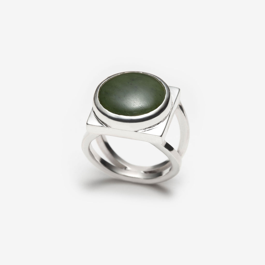 ring with jade