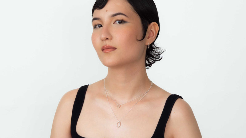 Connivence – Collier feuille