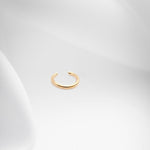 Plain gold ear cuff