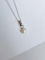 Collier pendentif perle baroque