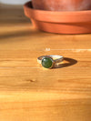 Eleanor - imperfect - Ring with Canadian jade