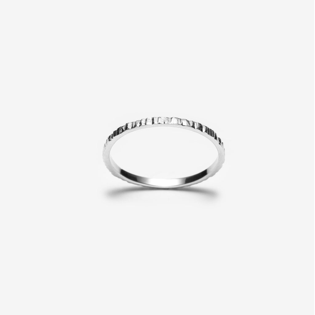 Very thin gold ring - 14k gold - Real gold