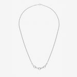 Silver chain necklace