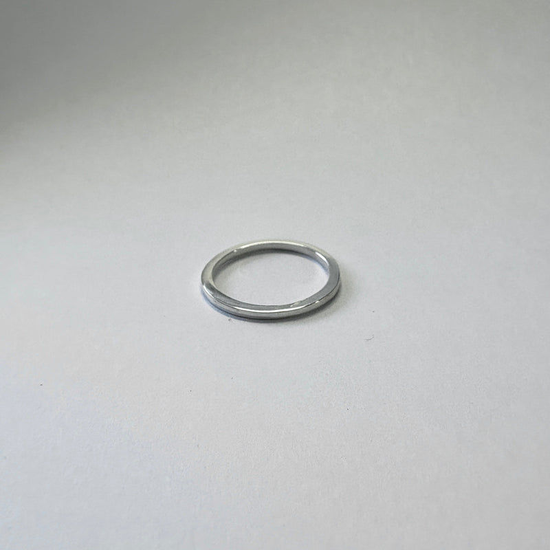 Sterling Silver Square Wire Ring