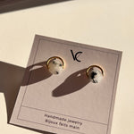 Cassie, boucles d'oreilles avec onyx