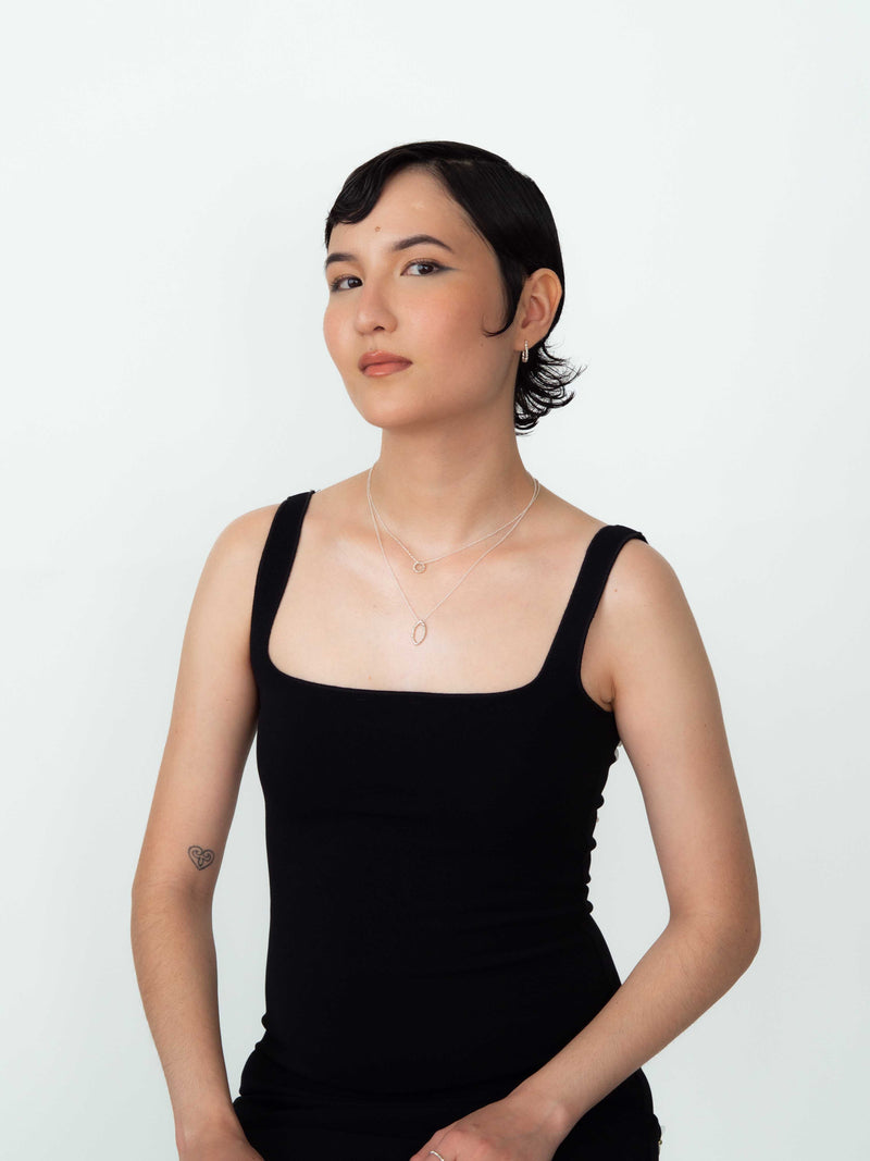 Minimalist silver jewelry Montreal