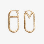 gold women hoop earrings