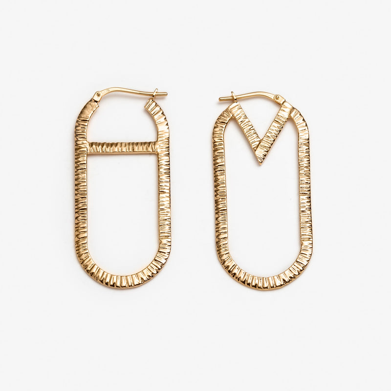 gold women hoop earrings