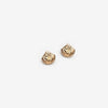 Chunky gold stud earrings