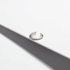 Solid sterling silver plain minimalist ear cuff-non pierced ears