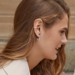 Simple plain ear cuff no piercing and earring