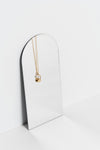 simple and elegant necklace gold