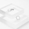 Minimalist sterling silver stud earrings