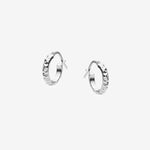 Small Sterling Silver Hoops - With or Without Charms