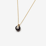 Minimalist necklace in gold plated silver - Montreal, Canada